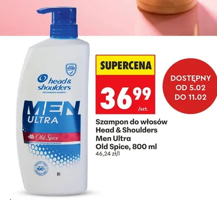 Szampon do włosów Men Ultra Old Spice promocja w Biedronka