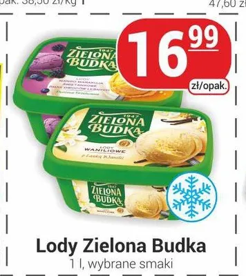 Lody Zielona Budka promocja w Delikatesy Sezam