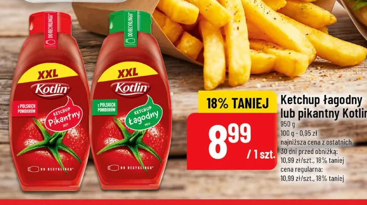 Ketchup pikantny Kotlin promocja w POLOmarket