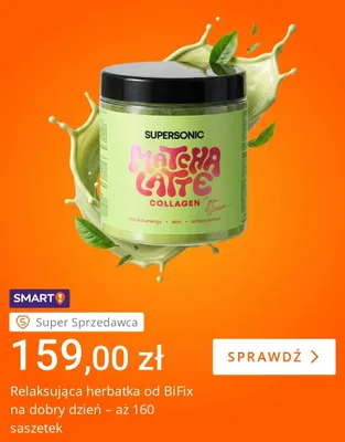 Relaksująca herbatka BiFix na dobry dzień promocja w Allegro