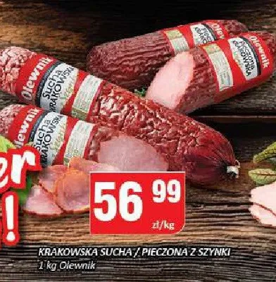 Kiełbasa krakowska Dolina dobra promocja w Chorten