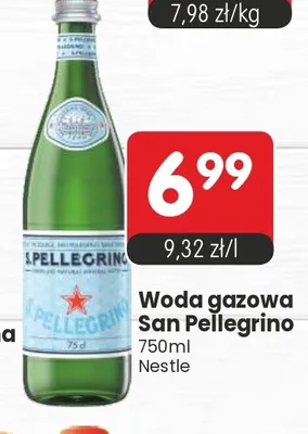 Woda gazowana San Pellegrino promocja w Market Point