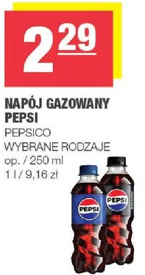 Napój gazowany wybrane rodzaje promocja w SPAR
