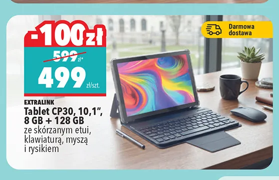 Tablet Extralink CP30 10,1" 8 Gb + 128 promocja w Biedronka