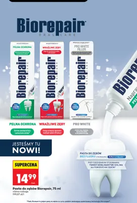 Pasta do zębów Biorepair Pełna Ochrona promocja w Biedronka