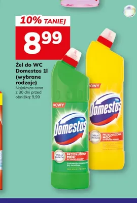 Żel do WC Domestos Citrus promocja w Hitpol