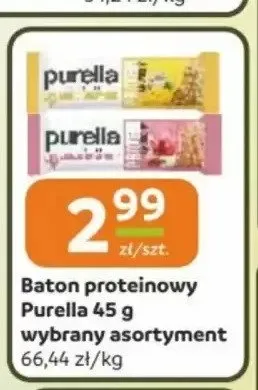 Baton proteinowy Purella 45g promocja w Gama