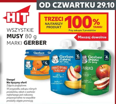 Deserek Gerber dynia promocja w Kaufland