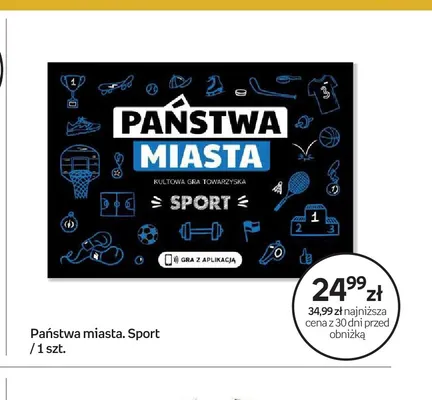 Gra Państwa miasta Sport promocja w Empik