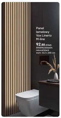 Panel lamelowy Vox Linerio M-line promocja w Castorama