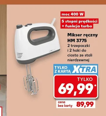 Mikser ręczny Clatronic HM 3775 promocja w Kaufland