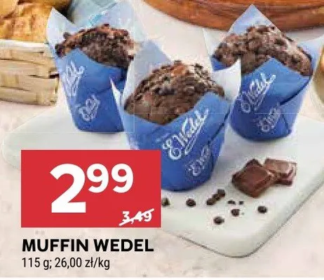 Muffin wedel promocja w Stokrotka