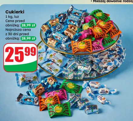 Cukierki luz promocja w Dino