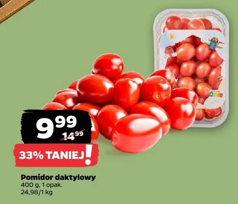 Pomidor daktylowy promocja w Netto
