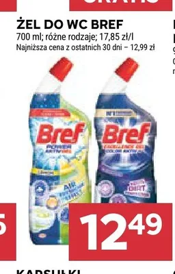 Żel do WC Bref promocja w Stokrotka