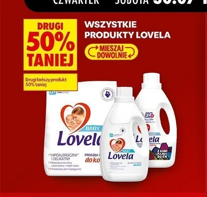 Proszek do prania Lovela Baby promocja w Biedronka