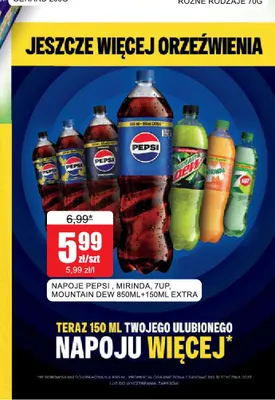 Napój gazowany 7UP promocja w Bingo