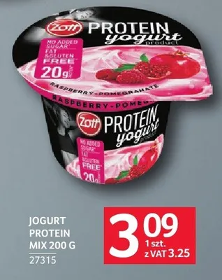 Jogurt protein mix Zott promocja w Selgros