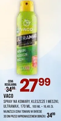 Spray na komary, kleszcze i meszki, Ultramax promocja w Drogerie Natura