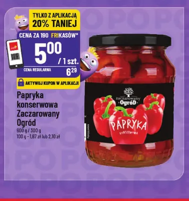 Papryka konserwowa Zaczarowany Ogród promocja w POLOmarket