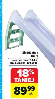 Zjeżdżalnia mała promocja w Carrefour