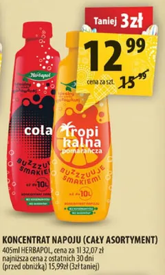 Koncentrat napoju promocja w Arhelan