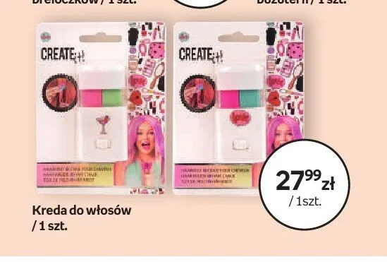 Kreda do włosów Create It! promocja w Empik