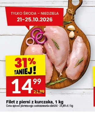 Filet z piersi z kurczaka promocja w Twój Market