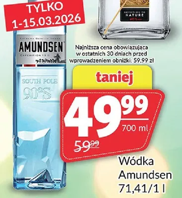 Wódka Amundsen promocja w Prim Market