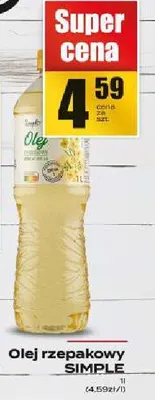 Olej rzepakowy promocja w Supeco