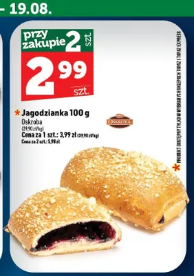 Jagodzianka Oskroba promocja w TOPAZ