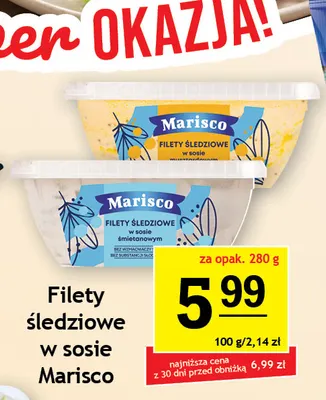 Filety śledziowe w sosie musztardowym Marisco promocja w Gram Market