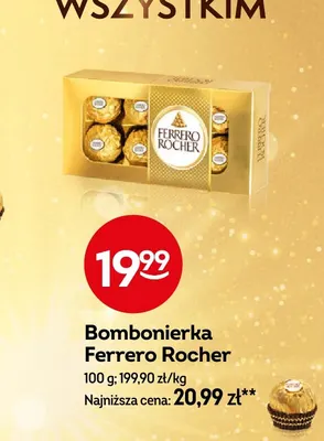Bombonierka Ferrero Rocher promocja w Żabka