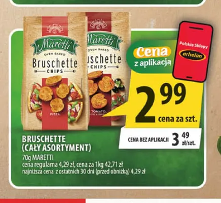 Bruschette Maretti promocja w Arhelan