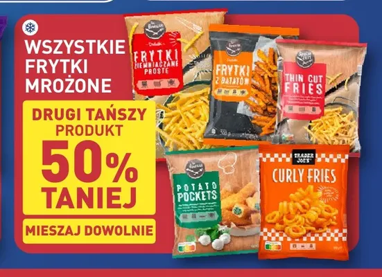Frytki mrożone promocja w Aldi