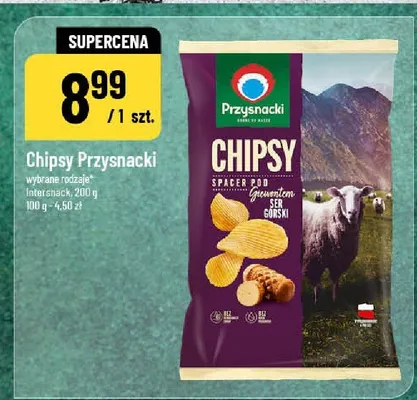 Chipsy Przysnacki Spacer z Brytyjczykiem promocja w POLOmarket