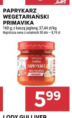 Paprykarz wegetariański Primavika promocja w Stokrotka
