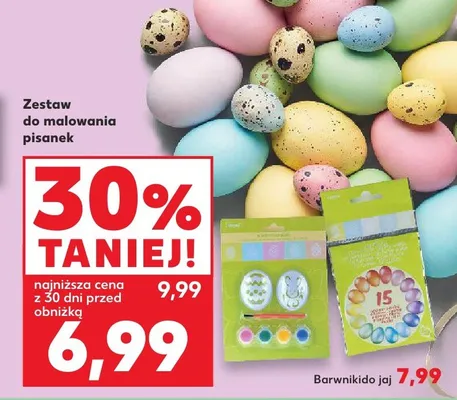 Zestaw do malowania pisanek promocja w Kaufland