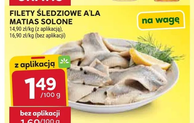 Filety śledziowe a'la Matias solone promocja w Stokrotka
