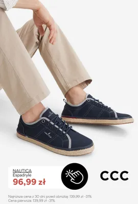 Espadryle Nautica promocja w CCC