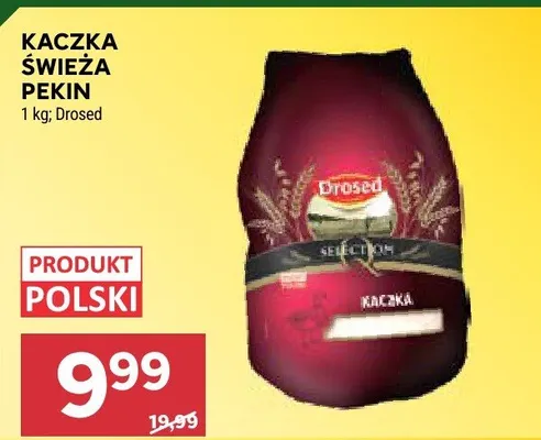 Kaczka świeża Pekin Drosed promocja w Stokrotka