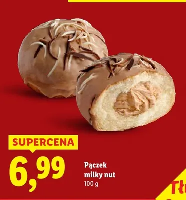Pączek milky nut promocja w Lidl