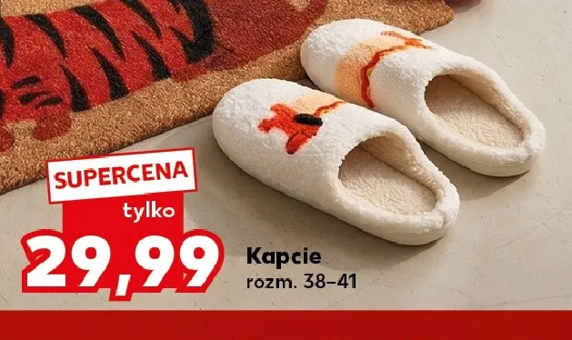 Kapcie promocja w Kaufland
