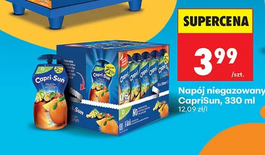 Napój niegazowany Capri-Sun 330 ml promocja w Biedronka