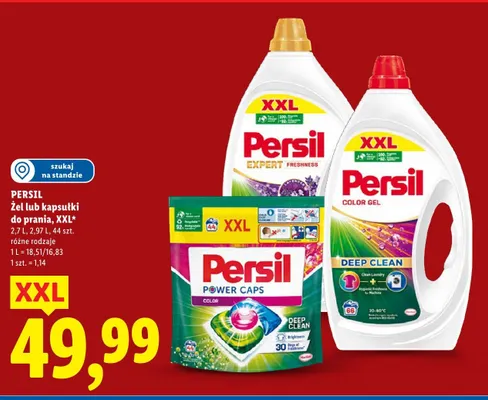 Kapsułki do prania XXL różne rodzaje promocja w Lidl