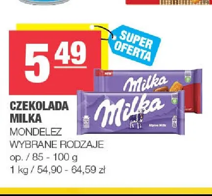 Czekolada Milka promocja w SPAR