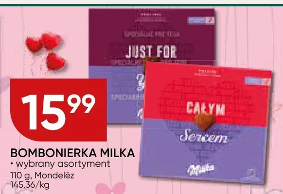 Bombonierka Milka promocja w Chata Polska