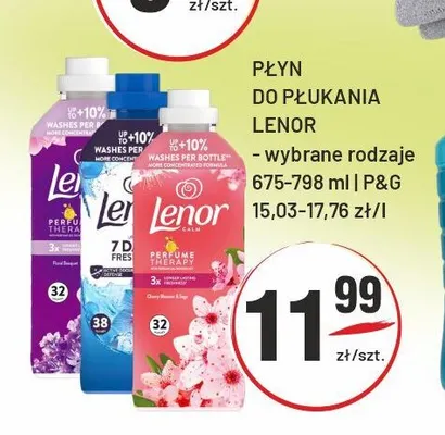 Płyn do płukania Lenor promocja w Sedal