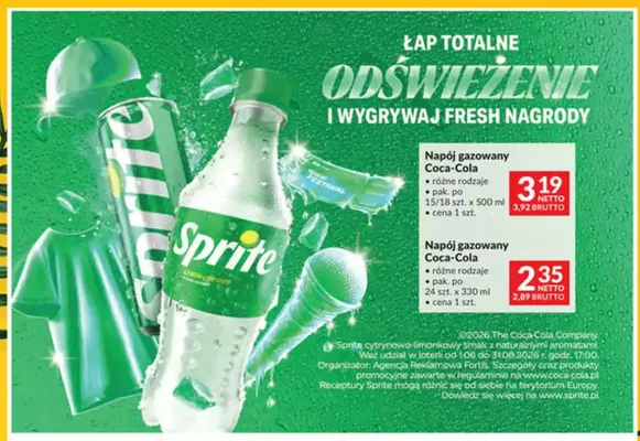 Napój gazowany Coca-Cola 18-pak promocja w Makro