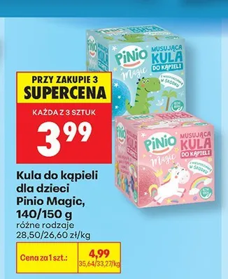 Kula do kąpieli dla dzieci Pinio Magic promocja w Biedronka